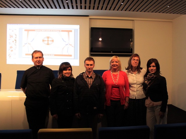 Spotkanie w najważniejszej hiszpańskiej organizacji zajmującą się promocją Dróg Jakubowych w Galicji i w Europie - Xacobeo.