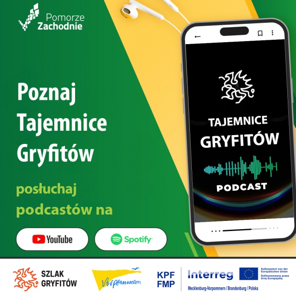 Zachęcamy do posłuchania serii podcastów "Tajemnice Gryfitów"