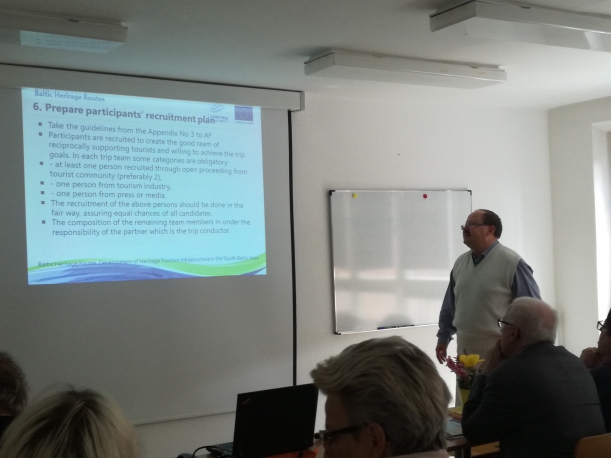 2 spotkanie projektu Baltic Heritage Routes
