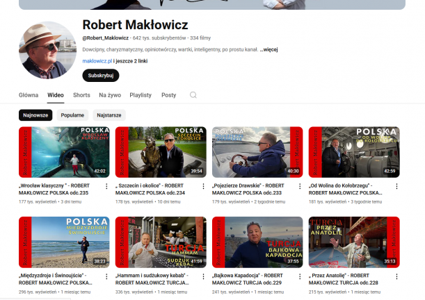 Spędził on czas zarówno nad morzem, pojezierzach jak i w Szczecinie.