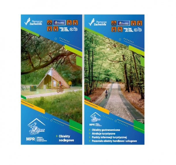 Województwo Zachodniopomorskie wydało ulotki Miejsc Przyjaznych Rowerzystom w województwie zachodniopomorskim.