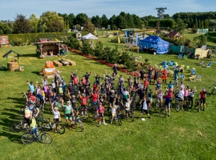 Dnia 20.09.2025 roku odbył się trening trening rowerowy z udziałem gwiazd sportu -Darii Pikuli oraz Bartosza Huzarskiego  