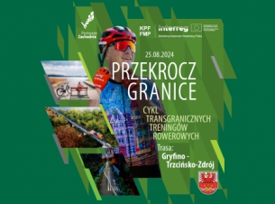 Ruszamy z projektem Przekrocz granice - cykl transgranicznych treningów rowerowych. 