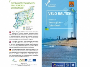 Ulotka trasy rowerowej Velo Baltica (EuroVelo 10)